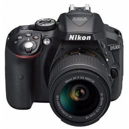 Reflex Nikon D5300 - Zwart + Lens Nikon AF-P DX Nikkor 18-55mm F3.5-5.6G VR