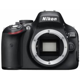 Reflexcamera - Nikon D5100 zonder lens - Zwart