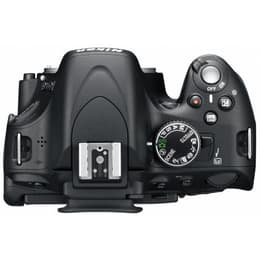Reflexcamera - Nikon D5100 zonder lens - Zwart