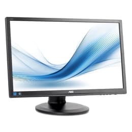 24-inch Aoc E2460P 1920 x 1080 LCD Beeldscherm Zwart