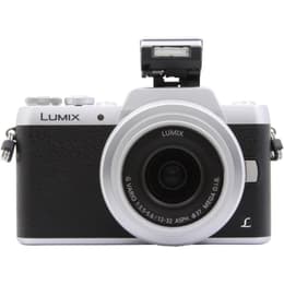 Hybride Panasonic Lumix G DMC-GF7 - Zilver/Zwart + Lens  12-32mm f/3.5-5.6