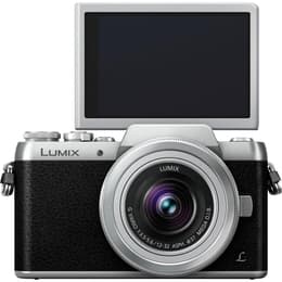 Hybride Panasonic Lumix G DMC-GF7 - Zilver/Zwart + Lens  12-32mm f/3.5-5.6