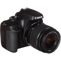Reflex Canon EOS 4000D - Zwart + Lens  18-55mm f/3.5-5.6III