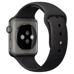 Apple Watch (Series 1) GPS 42 mm - Aluminium Spacegrijs - Sport armband Zwart