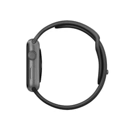 Apple Watch (Series 1) GPS 42 mm - Aluminium Spacegrijs - Sport armband Zwart