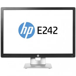24-inch HP EliteDisplay E242 1920 x 1200 LED Beeldscherm Zwart