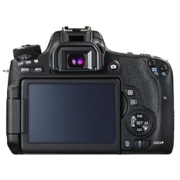 Reflex Canon EOS 760D - Zwart + Lens  18-55mm f/3.5-5.6ISSTM