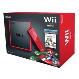 Gameconsole Nintendo Wii Mini RVL-201 + Controller + Mario Kart - Rood