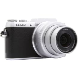Hybride Panasonic Lumix G DMC-GF7 - Zilver/Zwart + Lens  12-32mm f/3.5-5.6