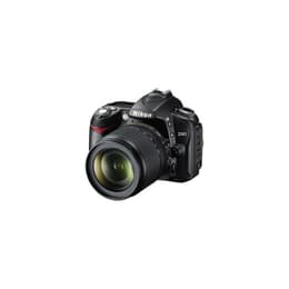 Reflex Nikon D90 - Zwart + Lens Nikkor 18-55mm f/3.5-5.6GVR