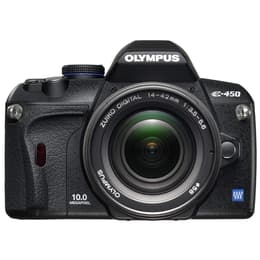 Spiegelreflexcamera Olympus E-450- Zwart + Lens Olympus M.Zuiko Digital ED 14-42mm F3.5-5.6 EZ + Lens Olympus M.Zuiko Digital ED 40-150mm F4-5.6 R