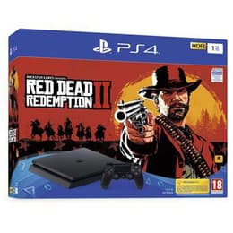 PlayStation 4 Slim 1000GB - Zwart + Red Dead Redemption II