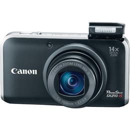 Compact Canon PowerShot SX210 IS - Zwart