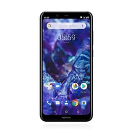 Nokia 5.1 Plus 32 GB Dual Sim - Zwart - Simlockvrij