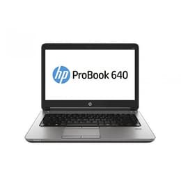 HP ProBook 640 G1 14" Core i3 2,4 GHz  - SSD 480 GB - 8GB AZERTY - Frans