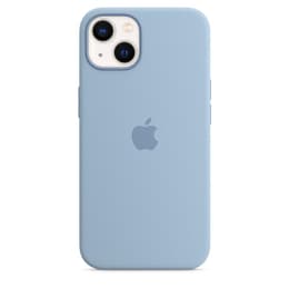 Apple Siliconenhoesje iPhone 13 Siliconenhoesje - Silicone Blauw