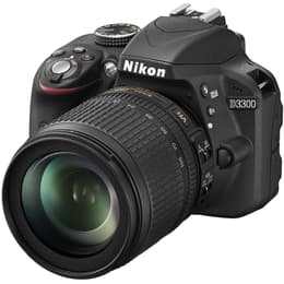 Spiegelreflexkamera Nikon D3300 Zwart + Lens Nikon AF-S DX 18-105 mm f/3.5-5.6 VR