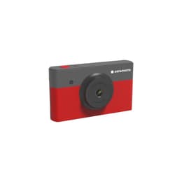 Instant - Agfa AMS23RD Mini Alleen behuizing Rood
