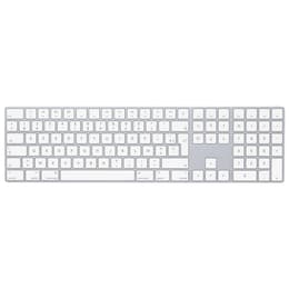 Magic Keyboard (2017) Numerieke toetsen Draadloos - Zilver - QWERTY - Engels (VK)