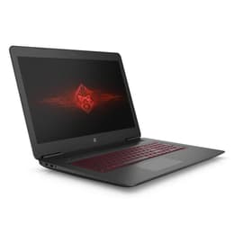 HP Omen 17-W245NF 17" Core i7 2,8 GHz - SSD 128 GB + HDD 1 TB - 8GB - NVIDIA GeForce GTX 1050 AZERTY - Frans