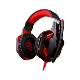 G2000 gaming Hoofdtelefoon - bedraad microfoon Rood/Zwart