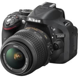 Spiegelreflexcamera Nikon D5200 - Zwart + Lens Nikon AF-S DX Nikkor 18-105mm F3.5-5.6G ED VR