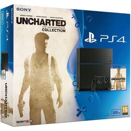 PlayStation 4 500GB - Zwart + Uncharted: The Nathan Drake Collection