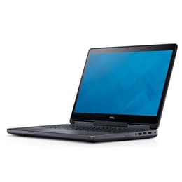 Dell Precision 7510 15" Xeon E 2.9 GHz - SSD 512 GB - 16GB QWERTY - Engels