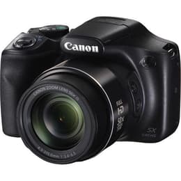 Bridge camera - Canon PowerShot SX540 HS Zwart + Lens Canon Ultra Wide Angle 4.3-215mm f/3.4-6.5 IS