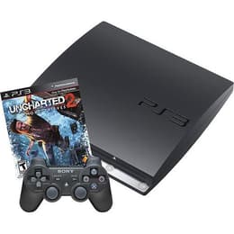 Console Sony PlayStation 3 Slim 250GB + controller + videospel Uncharted 2: Among Thieves - Zwart
