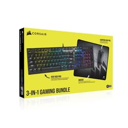 Corsair Toetsenbord AZERTY Frans Verlicht 3-in-1 gaming bundle
