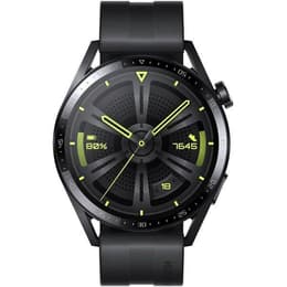 Horloges Cardio GPS Huawei GT 3 46mm Active - Zwart (Midnight Black)