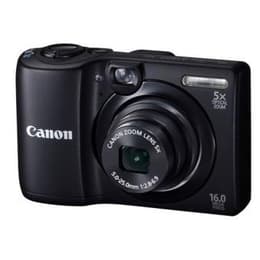 Compactcamera Powershot A1300HD Zwart + Lens Canon Zoom Lens 5x 5-140 mm f/2.8-6.9