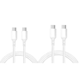 Set van 2 USB-C naar USB-C 45w kabels