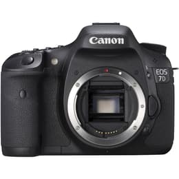 Reflex Canon EOS 7D - Zwart + Lens  18-55mm f/3.5-5.6ISSTM