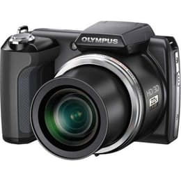 Compactcamera SP-610UZ - Zwart + Olympus 22x Wide Optical Zoom ED 28–616mm f/3.3–5.7 f/3.3–5.7