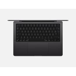 MacBook Pro 14" (2024) - Apple M4 met 10‑core CPU en 10-core GPU - 16GB RAM - SSD 512GB - Standaarddisplay - AZERTY - Frans