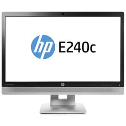 24-inch HP EliteDisplay E240c 1920 x 1080 LED Beeldscherm Zwart