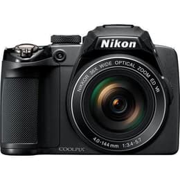 Bridge camera Coolpix P500 - Zwart + Nikon Nikkor 36X Wide Optical Zoom ED VR 22.5-810mm f/3.4-5.7 f/3.4-5.7