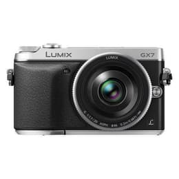 Lumix DMC-GX7 - Zwart/Zilver + Panasonic Lumix G Vario 14-42mm f/3.5-5.6 ASPH OIS + Lumix G Vario 45-200mm f/4-5.6 II Power OIS f/3.5-5.6 + f/4-5.6