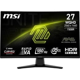 27-inch MSI MAG 274CQF 2560 x 1440 LED Beeldscherm