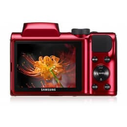 Compactcamera WB100 - Rood + Samsung Zoom Lens 22.3mm f/3.1-5.9 f/3.1-5.9
