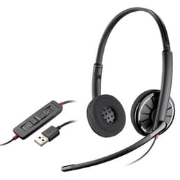 Blackwire C320M geluidsdemper Hoofdtelefoon - bedraad microfoon Zwart