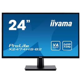 23,6-inch Iiyama ProLite X2474HS-B2 1920 x 1080 LCD Beeldscherm Zwart