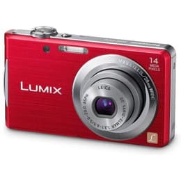 Compactcamera Lumix DMC-FS35 - Rood + Panasonic Leica DC Vario-Elmar 28-224 mm f/3.3-5.9 ASPH. f/3.3-5.9