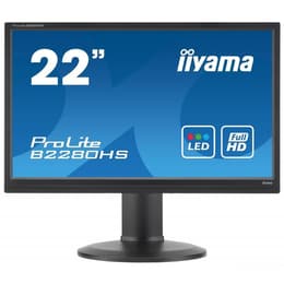 22-inch Iiyama ProLite B2280HS-B1 1920 x 1080 LED Beeldscherm Zwart
