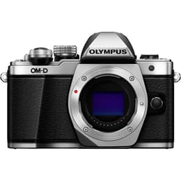 Hybride camera Olympus OM-D E-M10 Alleen Body - Zilver/Zwart