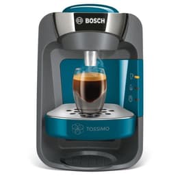 Koffiezetapparaat met Pod Compatibele Tassimo Bosch Suny TAS3702 0.8L - Blauw/Grijs
