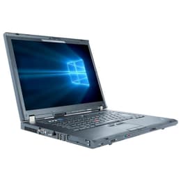 Lenovo ThinkPad T500 15" Core 2 2.4 GHz - SSD 128 GB - 4GB QWERTZ - Duits
