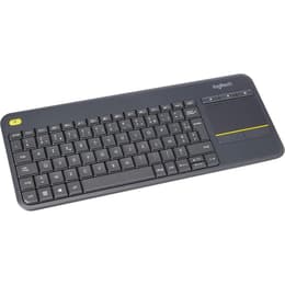 Logitech Toetsenbord AZERTY Belgisch Draadloos K400 Plus